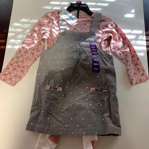 Carter's Dress - 3 piece set